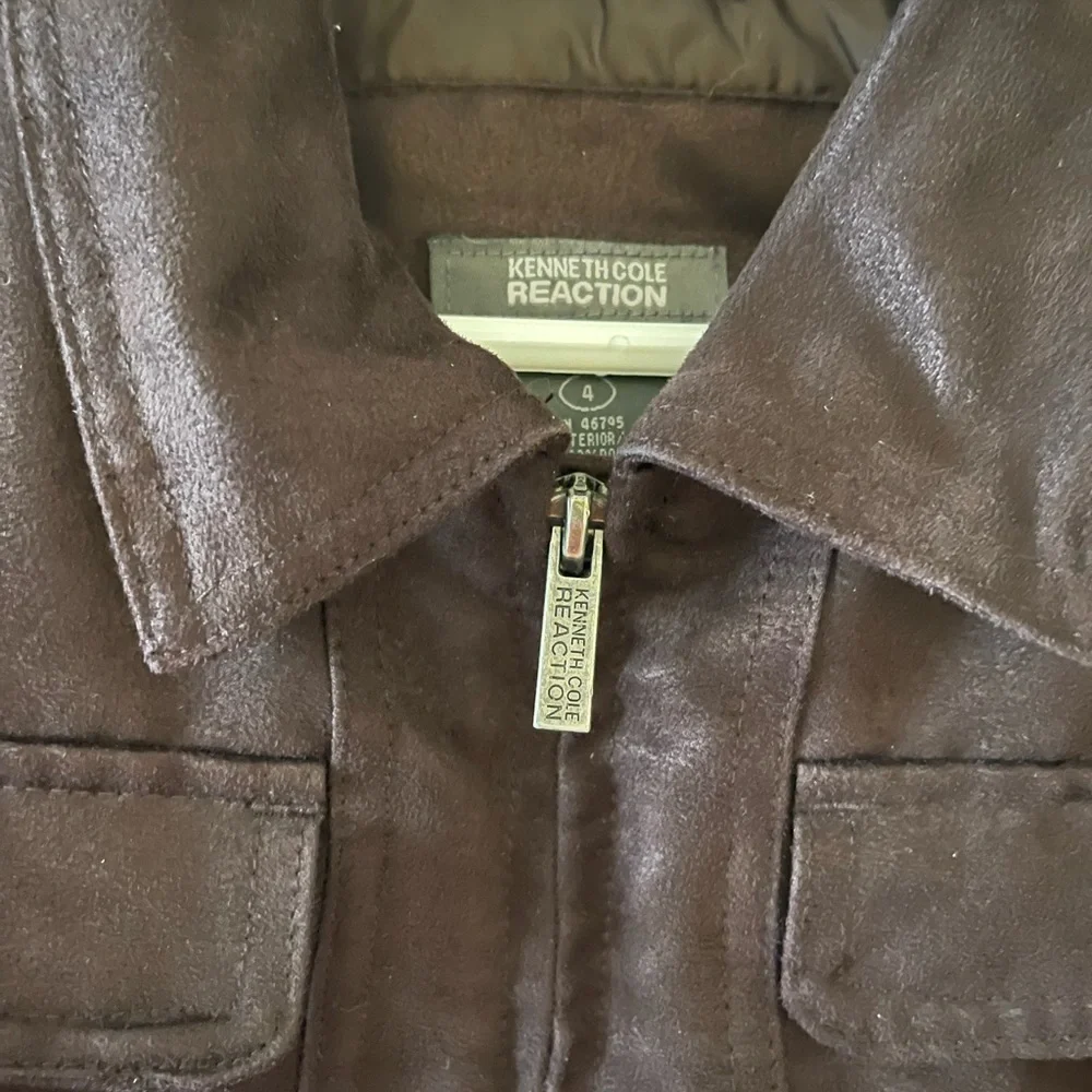 Kenneth Cole Reaction suede jacket • Kids size 4